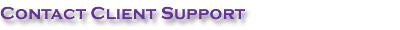 Contact Client Support